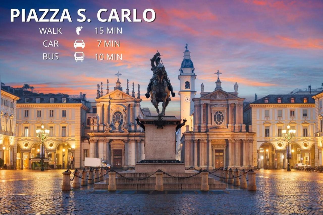 Appartamenti Vista Mole, Centro A 15 Min - Luxury Suites & Fast Wifi Турин Екстер'єр фото